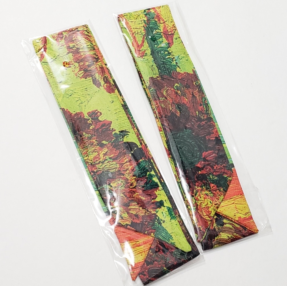 ⤵⤵2pcs Exquisite Sunflowers Design Cotton Scarves